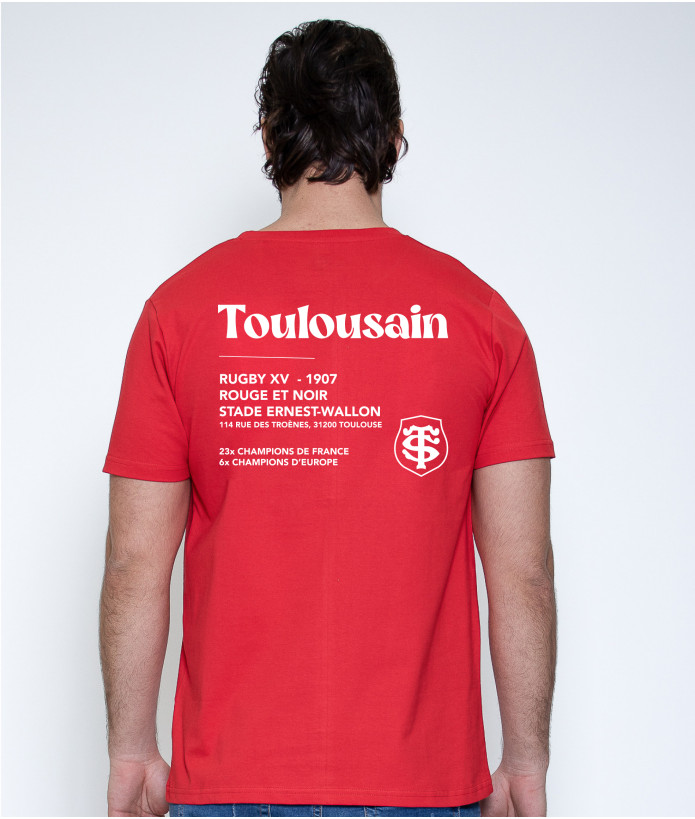 T-shirt Homme Toulousain Bio