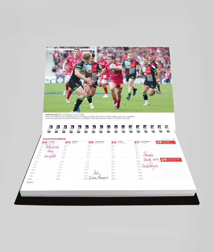 Agenda Stade Toulousain 2026
